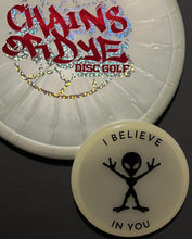 Load image into Gallery viewer, Dyed Axiom Total Eclipse Glow “Aliens Believe In You” - Lens Cap Mini Chains Or Dye