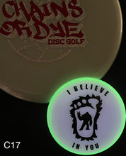 Load image into Gallery viewer, Dyed Axiom Total Eclipse Glow “Sam Squatch” - Lens Cap Mini Chains Or Dye