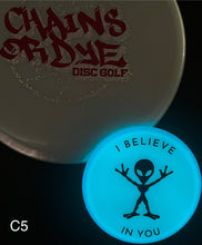 Load image into Gallery viewer, Dyed Axiom Total Eclipse Glow “Aliens Believe In You” - Lens Cap Mini Chains Or Dye