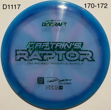 Load image into Gallery viewer, Discraft Captain’s Raptor - 2025 Paul Ulibarri Special Blend Z Swirl