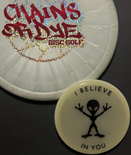 Load image into Gallery viewer, Dyed Axiom Total Eclipse Glow “Aliens Believe In You” - Lens Cap Mini Chains Or Dye