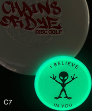 Load image into Gallery viewer, Dyed Axiom Total Eclipse Glow “Aliens Believe In You” - Lens Cap Mini Chains Or Dye
