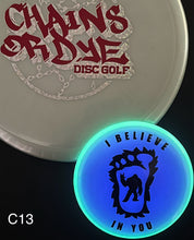 Load image into Gallery viewer, Dyed Axiom Total Eclipse Glow “Sam Squatch” - Lens Cap Mini Chains Or Dye