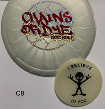 Load image into Gallery viewer, Dyed Axiom Total Eclipse Glow “Aliens Believe In You” - Lens Cap Mini Chains Or Dye