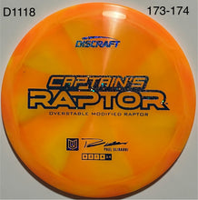 Load image into Gallery viewer, Discraft Captain’s Raptor - 2025 Paul Ulibarri Special Blend Z Swirl