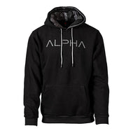 SA Co. Classic Lined Hoodie - Black Out American Flag