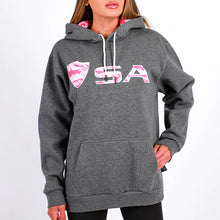 Load image into Gallery viewer, SA Co. Classic Lined Hoodie - Pink Mili Camo