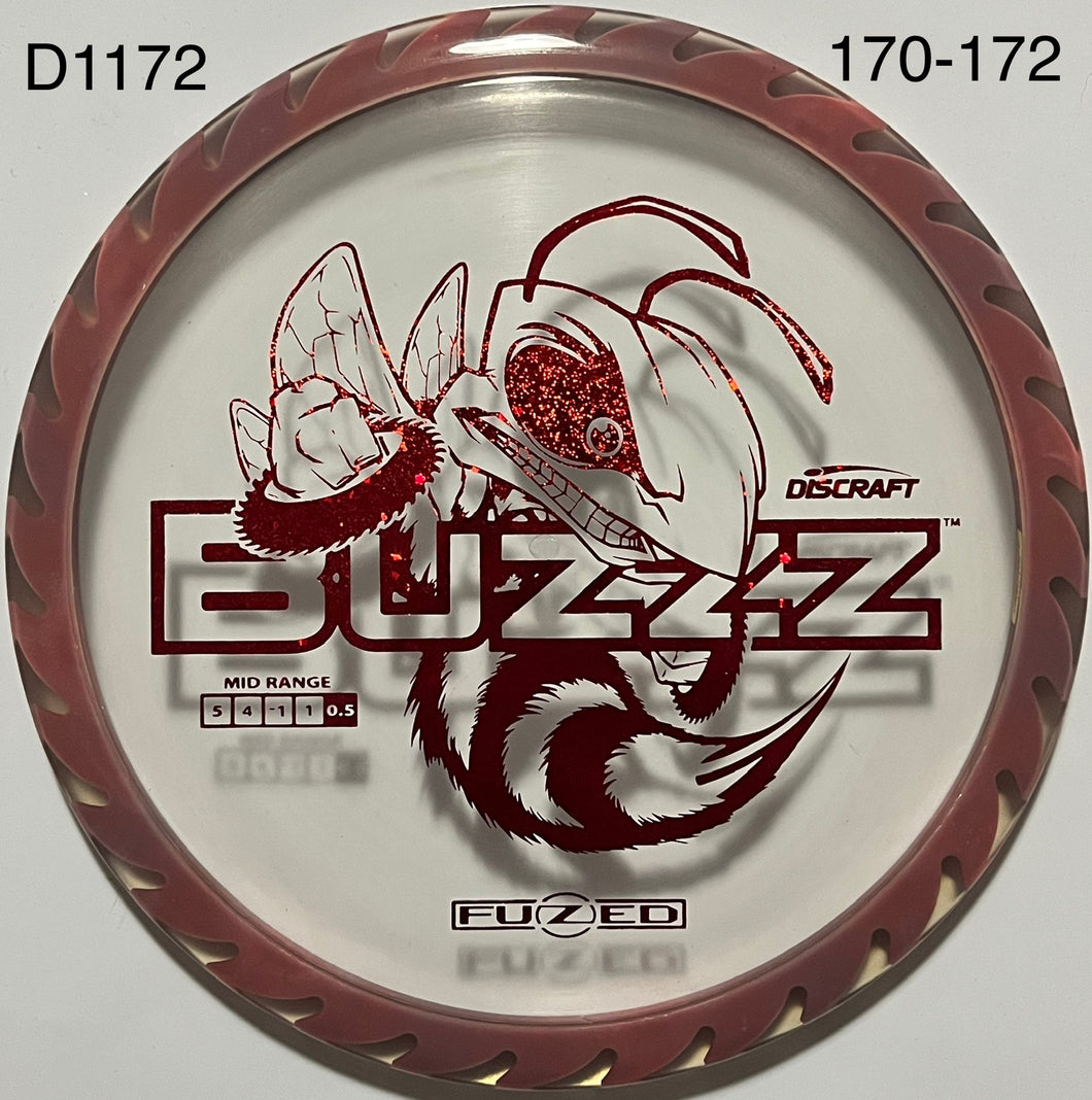 Discraft Fuzed Line Z Buzzz with BuzzzSaw Pattern