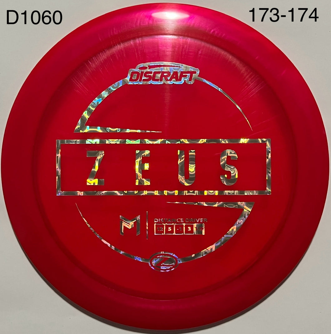 Discraft Paul McBeth Z Zeus