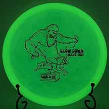 Load image into Gallery viewer, Mint Discs Mustang - Soft Flex Nocturnal Glow “Slow Down - Have Fun”
