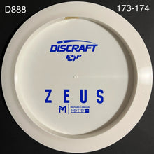 Load image into Gallery viewer, Discraft Paul McBeth Bottom Stamped Blank White ESP Zeus
