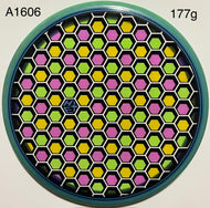 Dyed Axiom Hex - Neutron Multicolored “Honeycomb” by Chains Or Dye