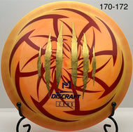 Dyed Discraft ESP Zeus - Paul McBeth 6 Claw by Chains Or Dye