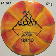 Mint Goat - Swirly Apex Plastic