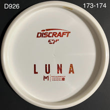 Load image into Gallery viewer, Discraft Paul McBeth Bottom Stamped White ESP Luna
