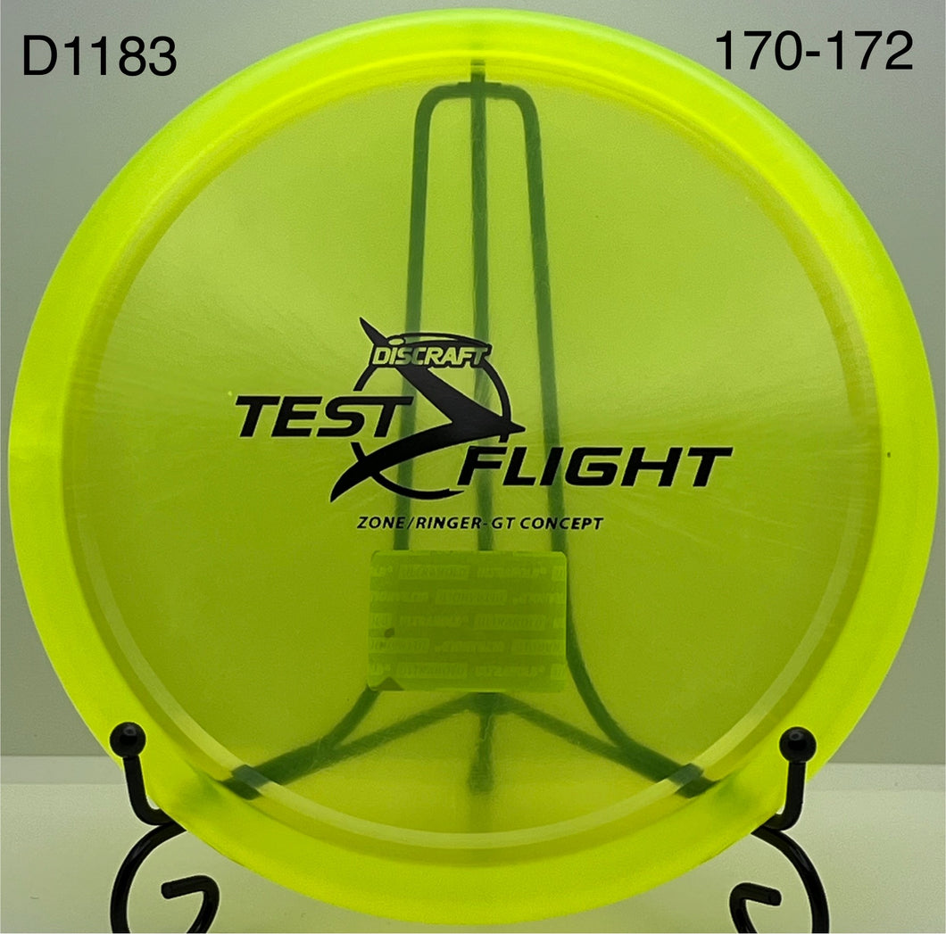 Discraft Zone Ringer GT Test Flight