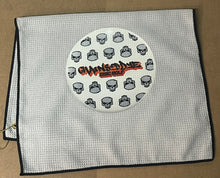 Load image into Gallery viewer, 16x26 “ProTowels” Microfiber Waffle Disc Golf/Golf Towel with Corner Grommet and Hook - “Skulls - Chains Or Dye”
