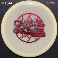 Mint Discs Lobster - Nocturnal Glow “Chains Or Dye” Logo