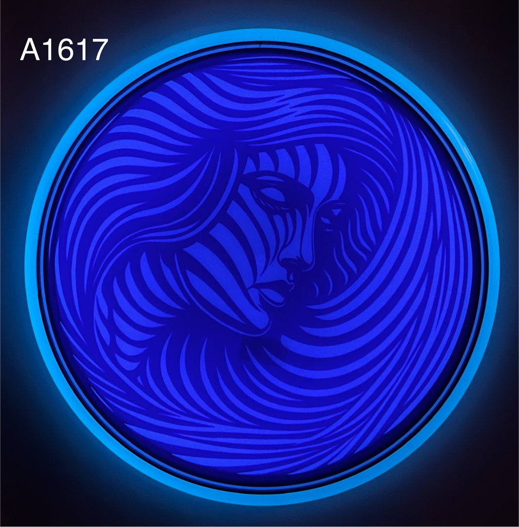 Dyed Axiom Hex - Total Eclipse Glow “Flow” by Chains Or Dye