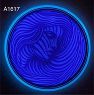 Dyed Axiom Hex - Total Eclipse Glow “Flow” by Chains Or Dye