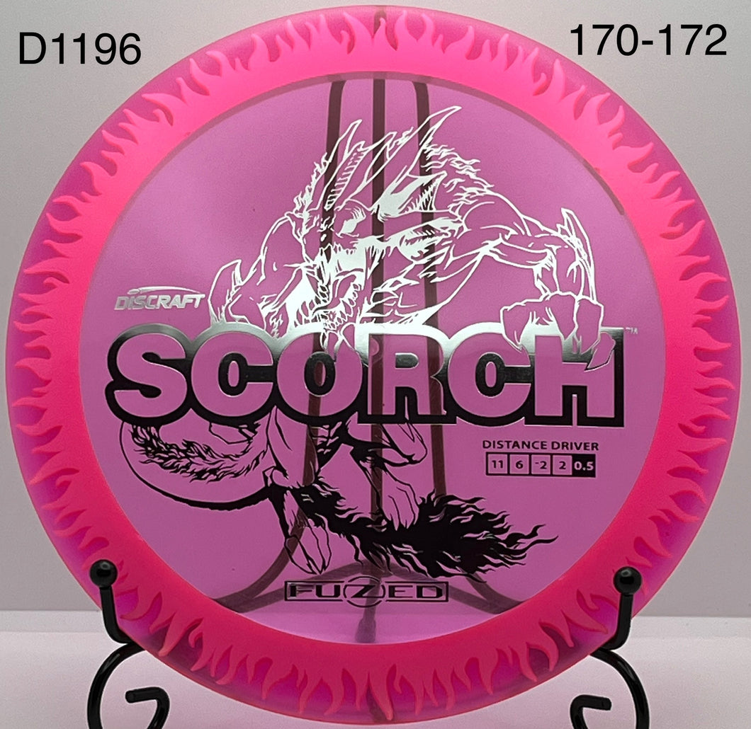 Discraft Scorch - Fuzed Z Scorch with Flame Pattern