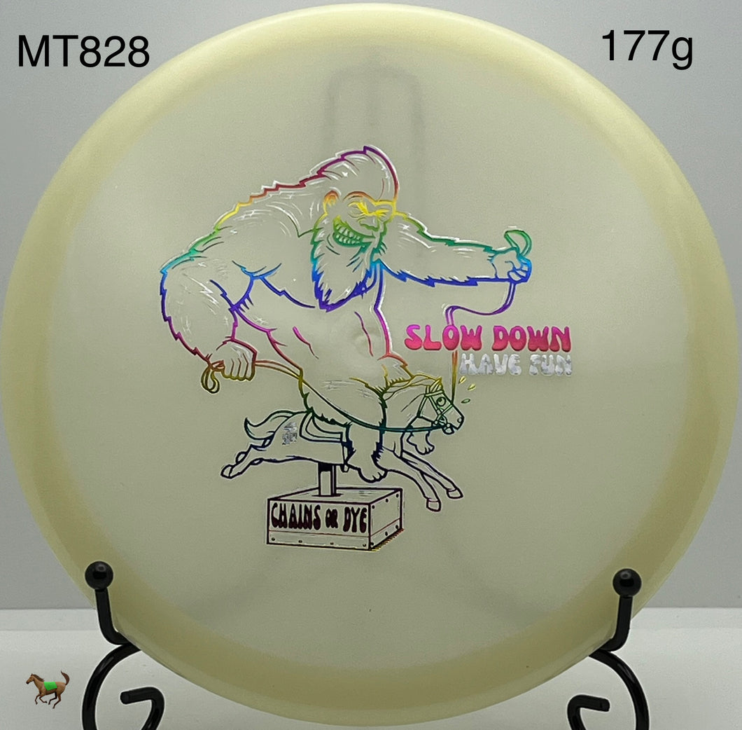 Mint Discs Mustang - Soft Flex Nocturnal Glow “Slow Down - Have Fun”