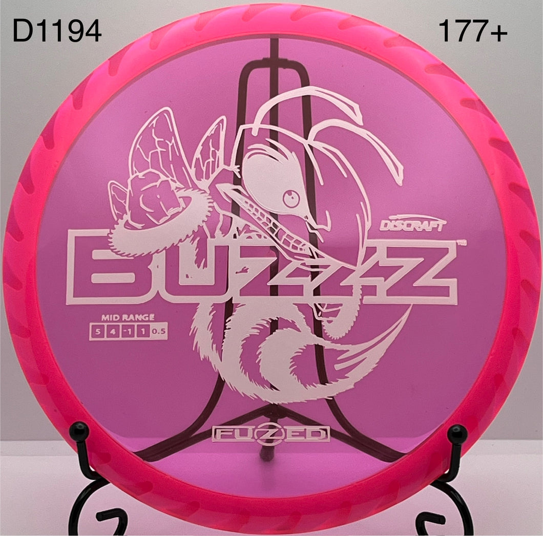 Discraft Fuzed Line Z Buzzz with BuzzzSaw Pattern