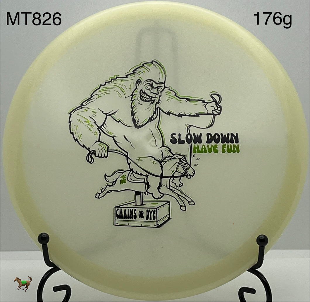 Mint Discs Mustang - Soft Flex Nocturnal Glow “Slow Down - Have Fun”