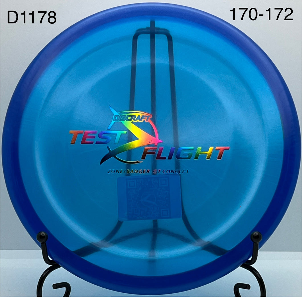 Discraft Zone Banger GT Test Flight