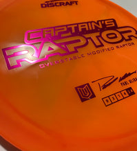 Load image into Gallery viewer, Discraft Captain’s Raptor - 2025 Paul Ulibarri Special Blend Z Swirl
