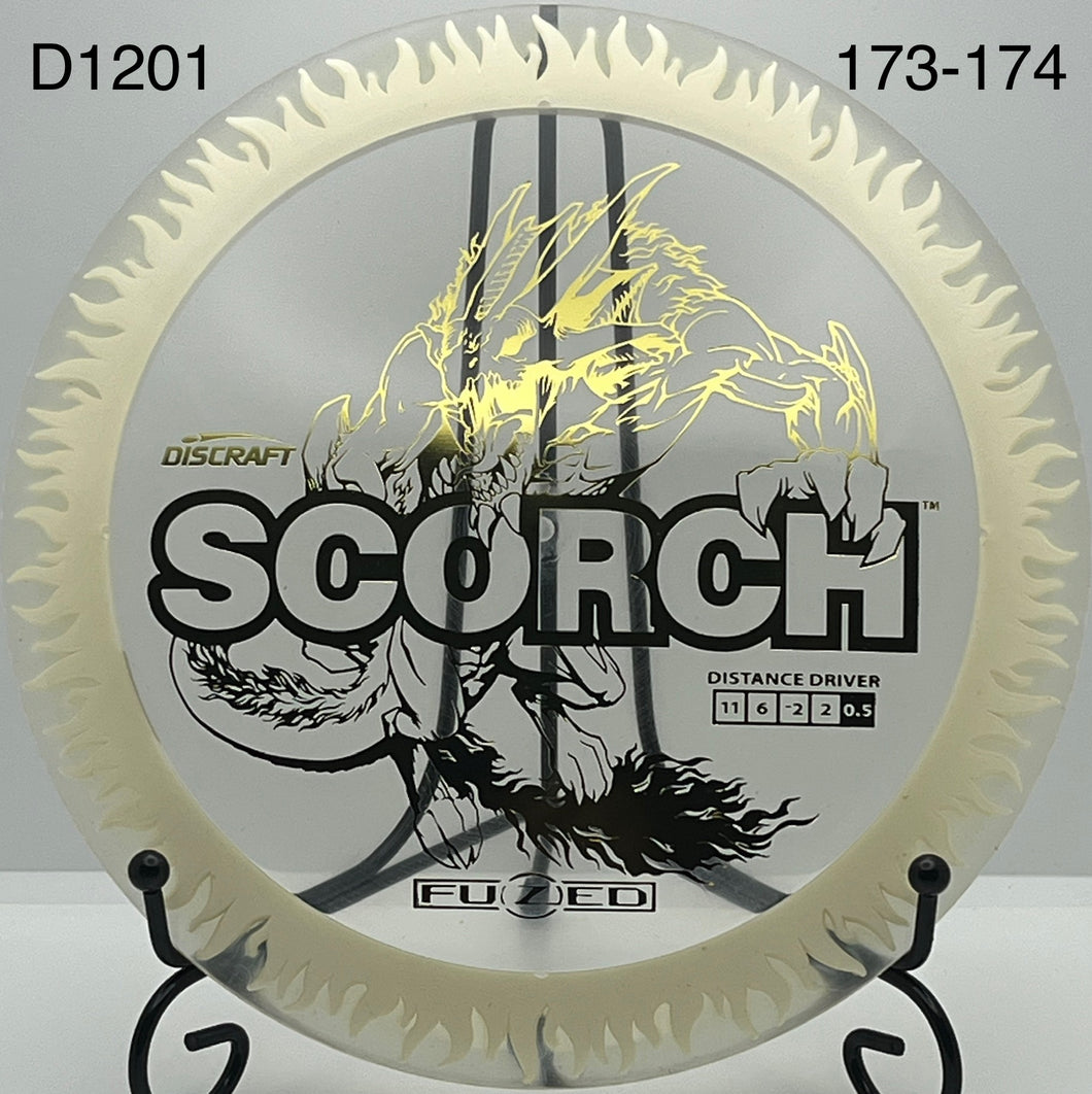 Discraft Scorch - Fuzed Z Scorch with Flame Pattern