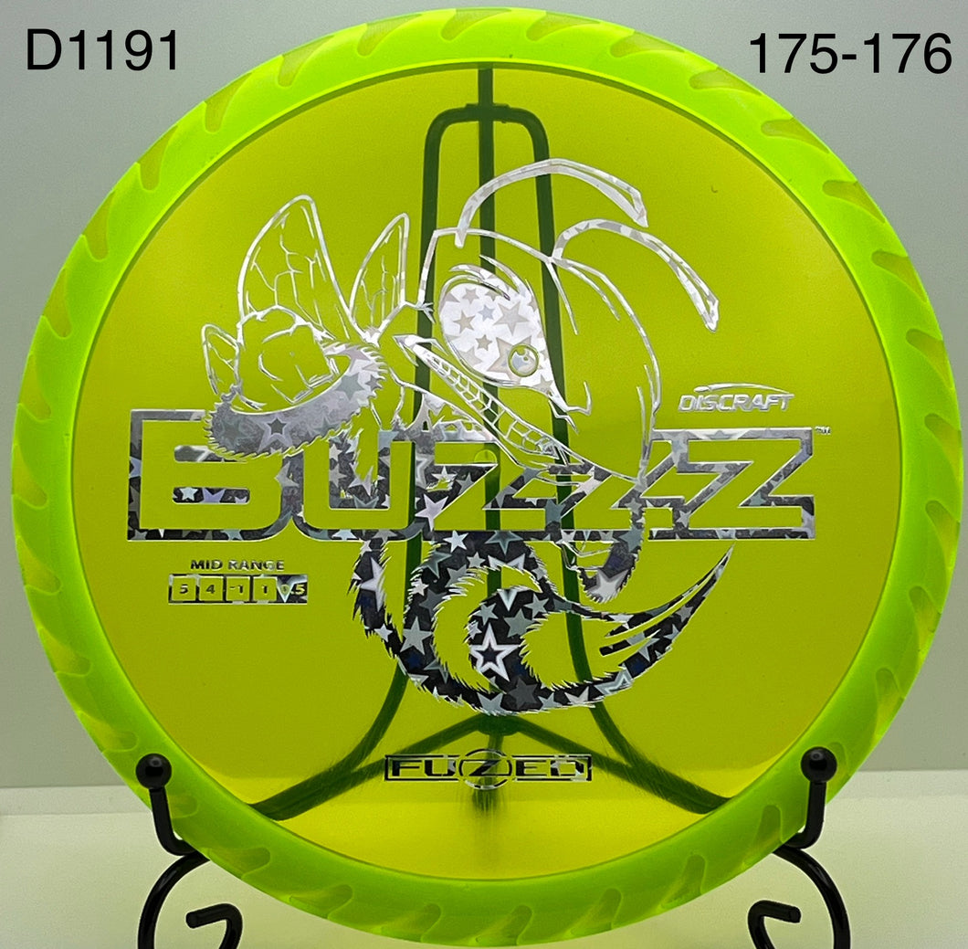 Discraft Fuzed Line Z Buzzz with BuzzzSaw Pattern