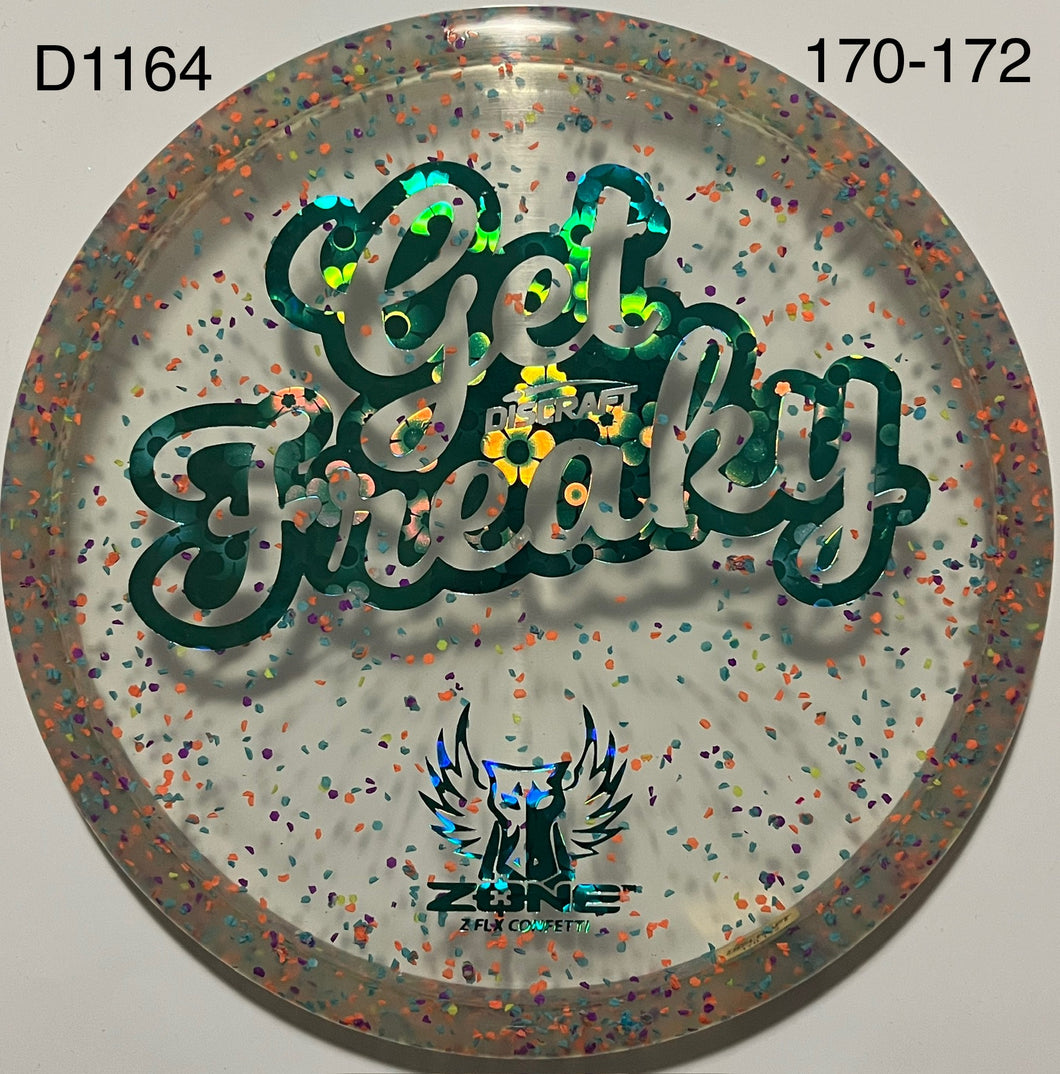 Discraft Brodie Smith Z FLX Confetti Zone “Get Freaky”