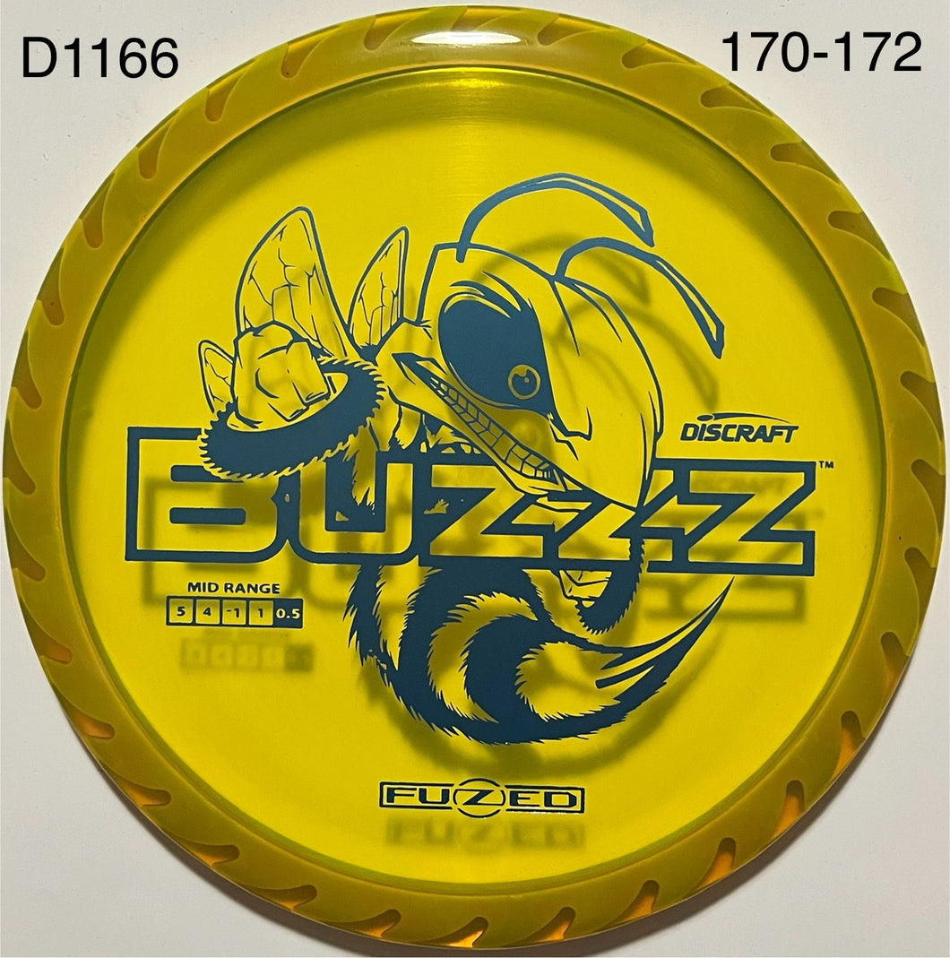 Discraft Fuzed Line Z Buzzz with BuzzzSaw Pattern