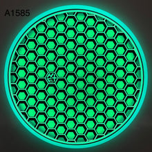 Load image into Gallery viewer, Dyed Axiom Hex - Total Eclipse Glow “Honeycomb” by Chains Or Dye
