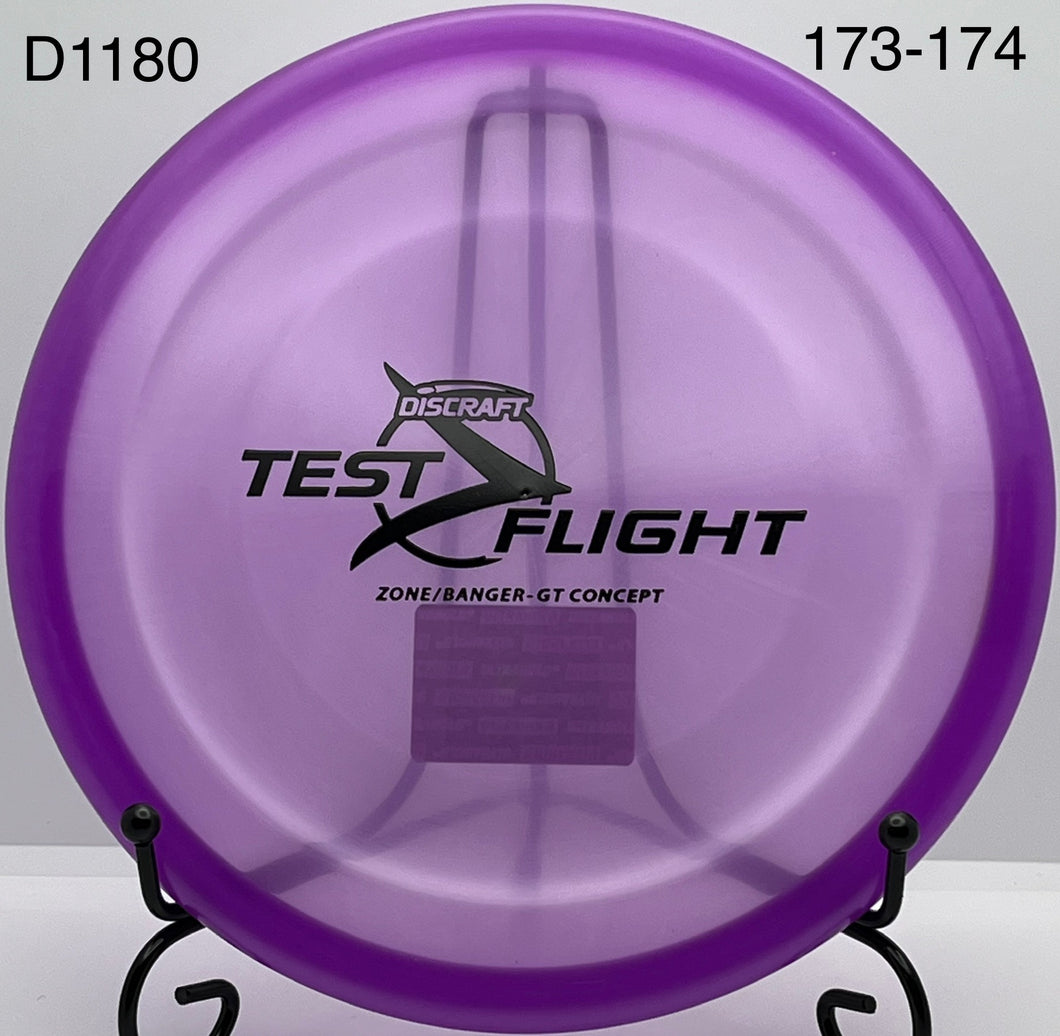 Discraft Zone Banger GT Test Flight