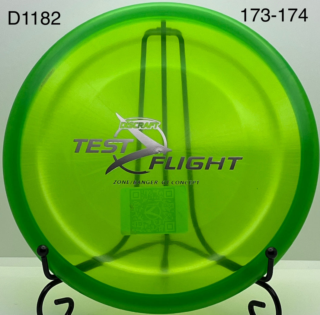 Discraft Zone Banger GT Test Flight