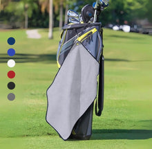 Load image into Gallery viewer, 16x26 “ProTowels” Microfiber Waffle Disc Golf/Golf Towel with Corner Grommet and Hook - “Stupid Trees!! - Purple”
