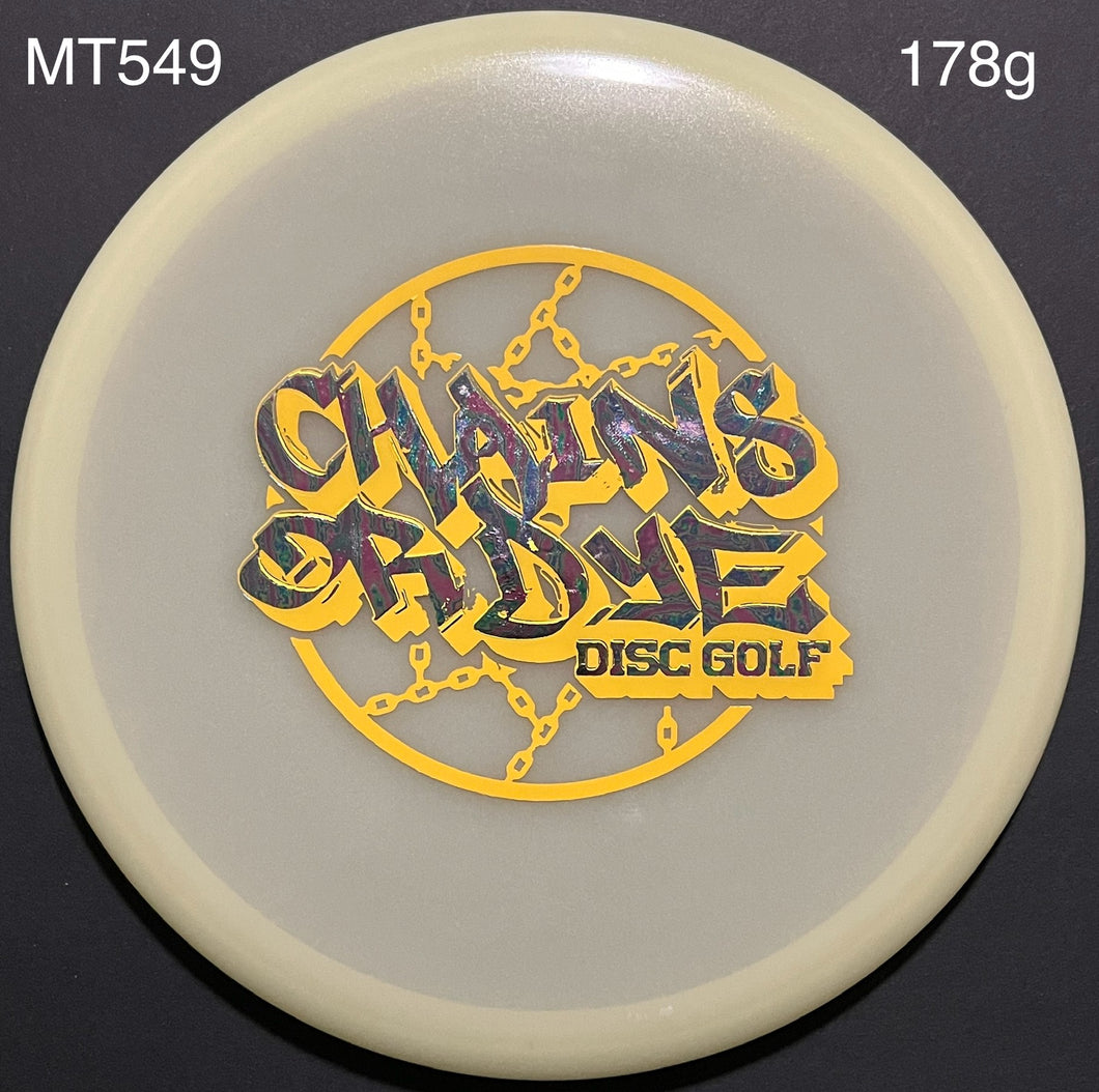 Mint Discs Lobster - Nocturnal Glow “Chains Or Dye” Logo