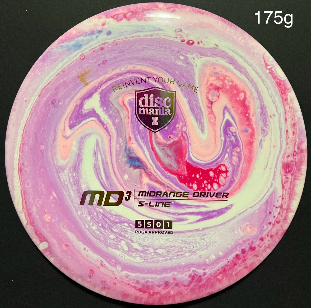 Dyed DiscMania MD3 - S-Line Plastic