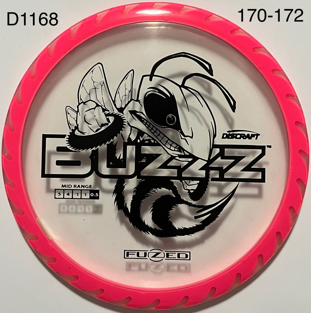 Discraft Fuzed Line Z Buzzz with BuzzzSaw Pattern
