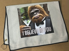 Load image into Gallery viewer, 16x26 “ProTowels” Microfiber Waffle Disc Golf/Golf Towel with Corner Grommet and Hook - “I Believe In You”
