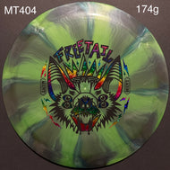 Mint Freetail - Swirly Sublime Plastic - “4 Eyes” Stamp