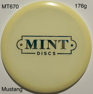 Mint Discs Mustang - Soft Flex Nocturnal Glow Plastic