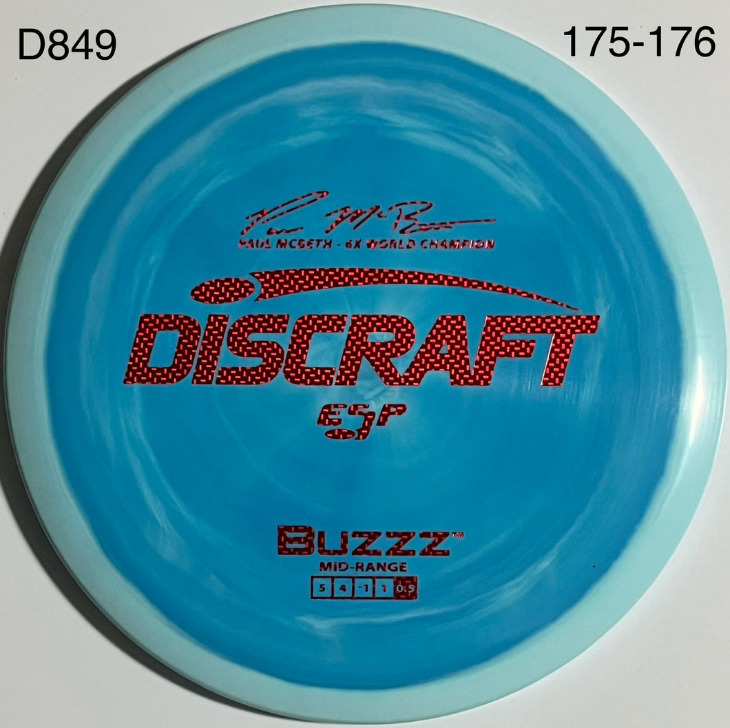 Discraft Paul McBeth ESP Buzzz