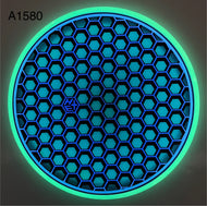Dyed Axiom Hex - Total Eclipse Glow “Honeycomb” by Chains Or Dye