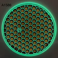 Dyed Axiom Hex - Total Eclipse Glow “Honeycomb” by Chains Or Dye