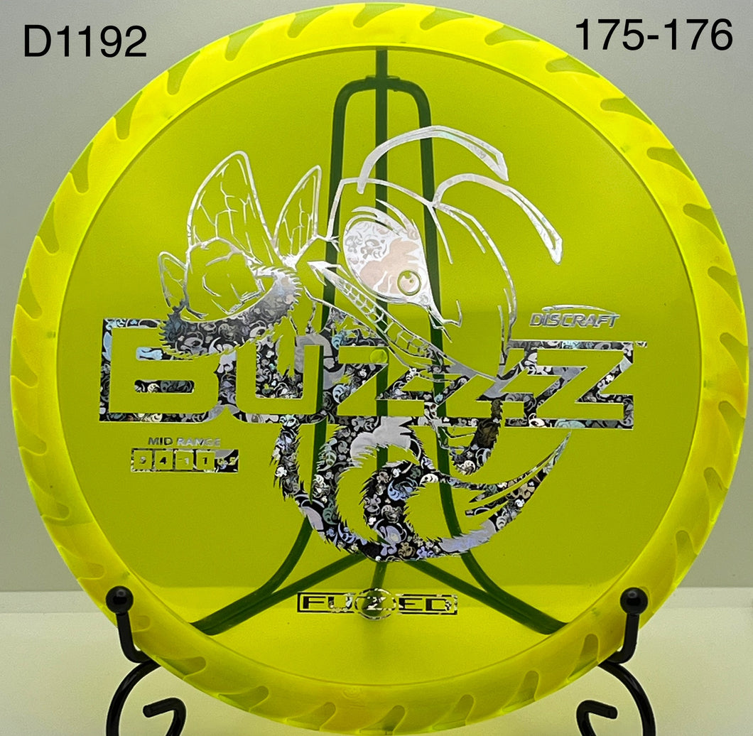 Discraft Fuzed Line Z Buzzz with BuzzzSaw Pattern
