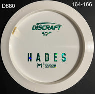 Discraft Paul McBeth Bottom Stamped Blank White ESP Hades