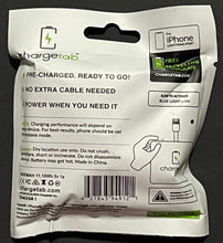 Load image into Gallery viewer, ChargeTab Emergency Phone Charger - iPhone Lightning
